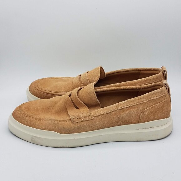 Cole Haan GrandPrø Rally Slip-on Penny Loafers Tan Mens 11.5 Shoes C36088 - Picture 1 of 9